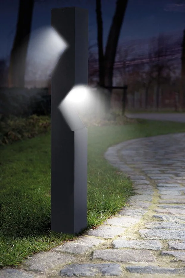 Çim Üstü Bahçe Aydınlatması Bollard Aka020-cu100 Antrasit Çim Üstü Bahçe Aydınlatması Bollard Aka020-cu100 Antrasit